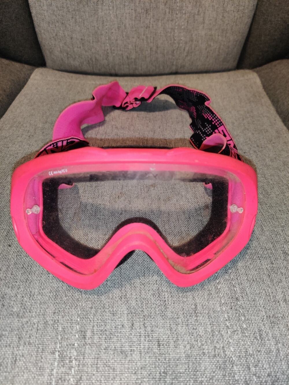 Youth Moose Racing Goggles Pink
